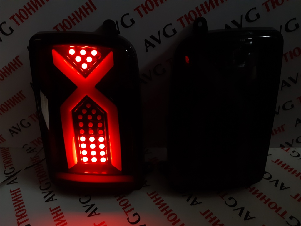Задние LED фонари неон Х (Нива Урбан Тонир.) в интернет-магазине AVGtuning  Тел. 8 (861) 379-48-74; 8 (918) 298-95-42 avgtuning.ru