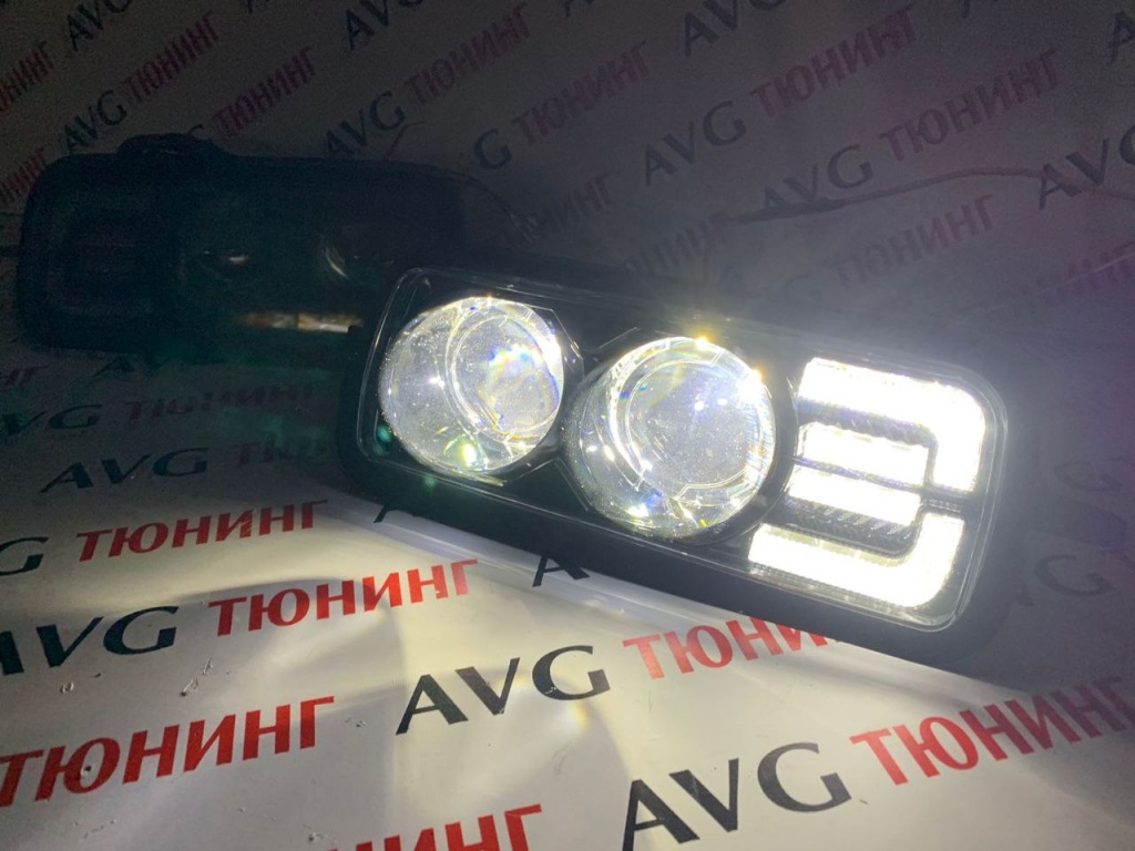 Надфарники LED НИВА 2L E (УРБАН) в интернет-магазине AVGtuning  Тел. 8 (861) 379-48-74; 8 (918) 298-95-42 avgtuning.ru
