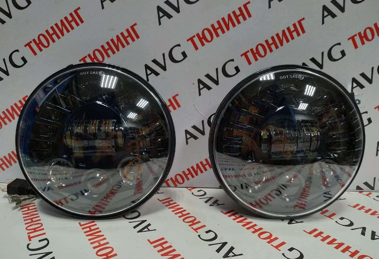 LED Фары LADA НИВА (15ПЛ-3КЛ) в интернет-магазине AVGtuning  Тел. 8 (861) 379-48-74; 8 (918) 298-95-42 avgtuning.ru