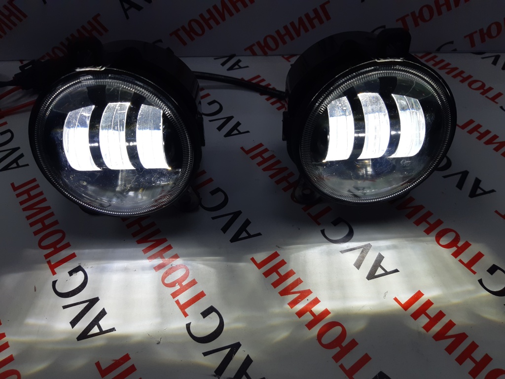 ПТФ LED LADA Priora 2-х режимные (40 Ватт/30 Ватт) в интернет-магазине AVGtuning  Тел. 8 (861) 379-48-74; 8 (918) 298-95-42 avgtuning.ru