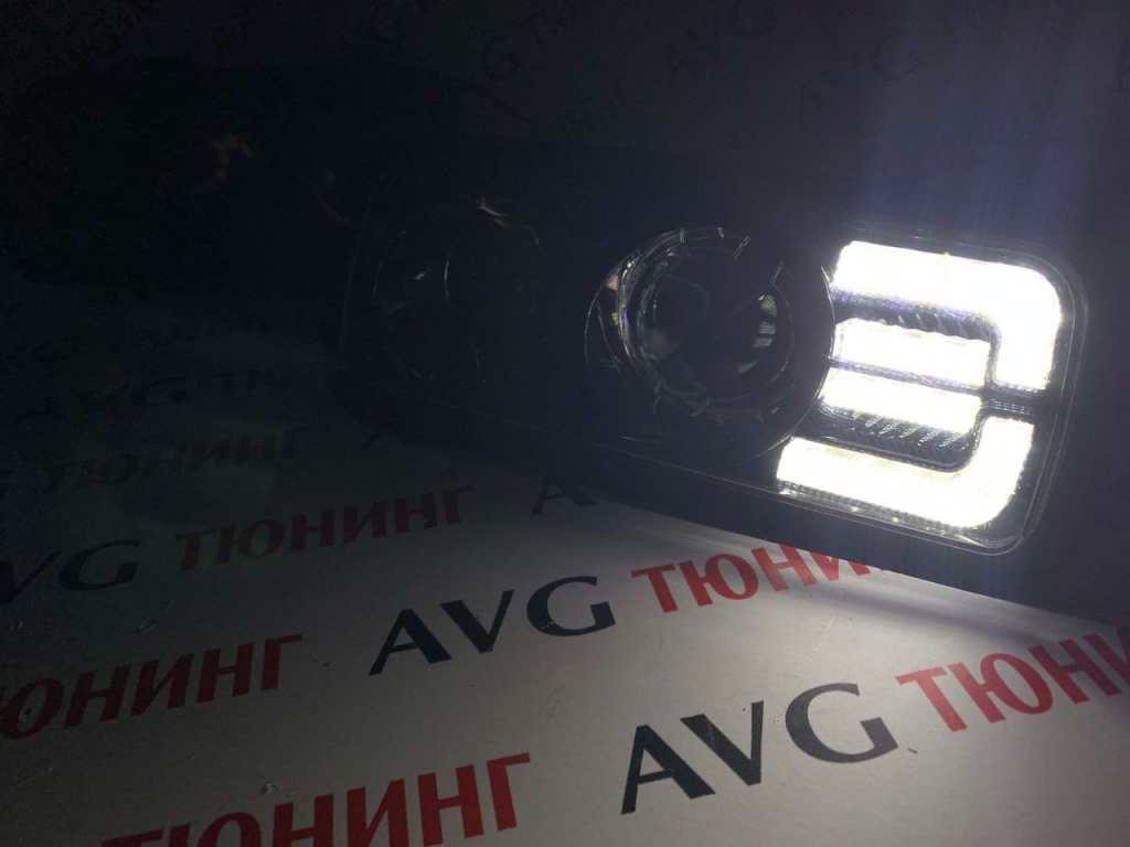 Надфарники LED НИВА 2L E (УРБАН) в интернет-магазине AVGtuning  Тел. 8 (861) 379-48-74; 8 (918) 298-95-42 avgtuning.ru