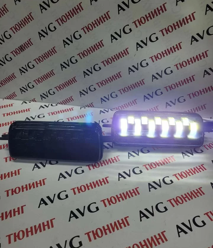 Надфарники LED НИВА Линзы 11 (УРБАН) в интернет-магазине AVGtuning  Тел. 8 (861) 379-48-74; 8 (918) 298-95-42 avgtuning.ru