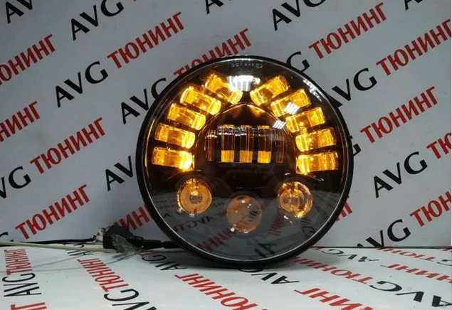 LED Фары LADA НИВА (15ПЛ-3КЛ) в интернет-магазине AVGtuning  Тел. 8 (861) 379-48-74; 8 (918) 298-95-42 avgtuning.ru
