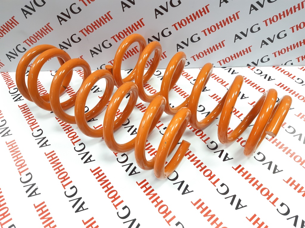 Пружины передние НИВА (+50) (Оранжевые) в интернет-магазине AVGtuning  Тел. 8 (861) 379-48-74; 8 (918) 298-95-42 avgtuning.ru